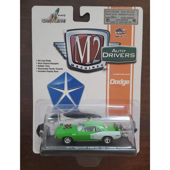 M2 1971 Plymouth Cuda 440 NIP 1/64 Scale - Picture 1 of 4